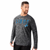 Detroit Lions MSX by Michael Strahan Performance Camo Long Sleeve T-Shirt | NFL US
