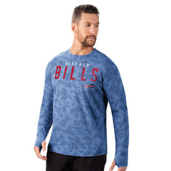Buffalo Bills MSX by Michael Strahan Performance Camo Long Sleeve T-Shirt | NFL Discount