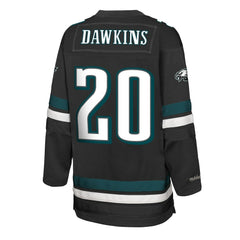 Philadelphia Eagles Brian Dawkins Youth Hockey Fashion Jersey | NFL Sale