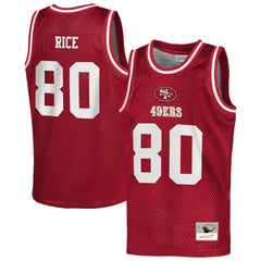 San Francisco 49ers Jerry Rice Youth Retired Player NFL Basketball Fashion Jersey | NFL US