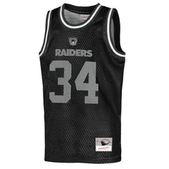 Las Vegas Raiders Bo Jackson Youth Retired Player NFL Basketball Fashion Jersey | NFL US