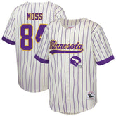 Minnesota Vikings Randy Moss Youth Retired Player Name & Number Baseball Jersey | NFL Discount