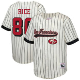 San Francisco 49ers Jerry Rice Youth Retired Player Name & Number Baseball Jersey | NFL US