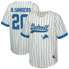Detroit Lions Barry Sanders Youth Retired Player Name & Number Baseball Jersey | NFL On sale
