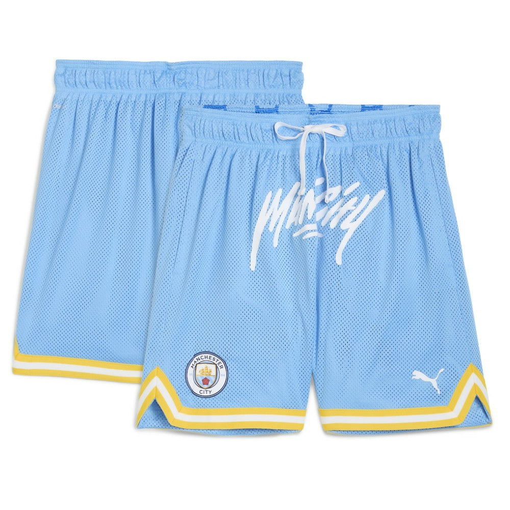 Manchester City 2025 FIFA Club World Cup Hoops Reversible Shorts