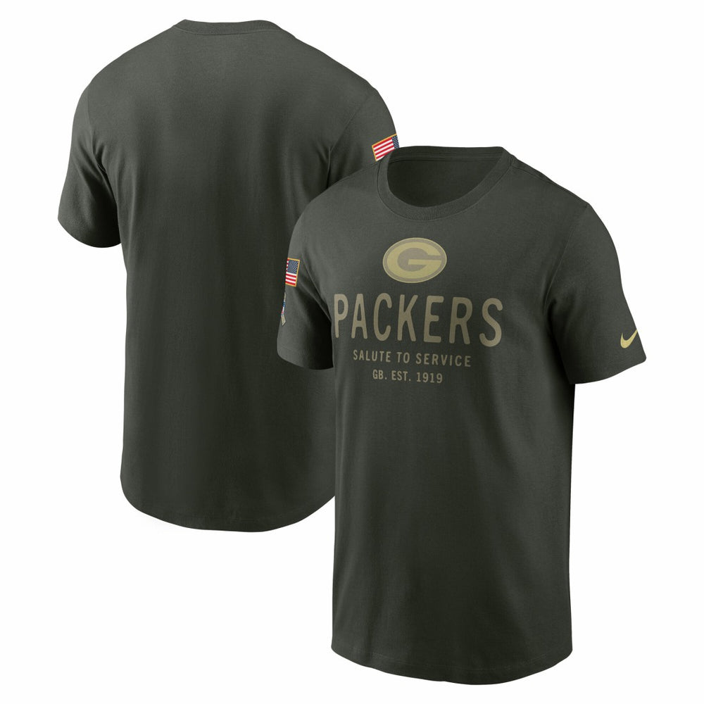 Green Bay Packers 2025 Salute to Service Sideline Primary Edge Dri-FIT T-Shirt | NFL Near me