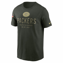 Green Bay Packers 2025 Salute to Service Sideline Primary Edge Dri-FIT T-Shirt | NFL Near me