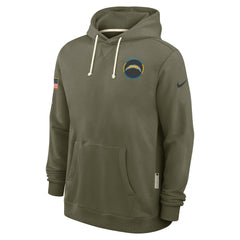 Los Angeles Chargers 2025 Salute to Service Sideline Standard Issue Dri-FIT Hoodie | NFL Discount