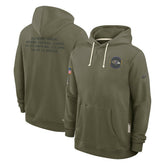 Baltimore Ravens 2025 Salute to Service Sideline Standard Issue Dri-FIT Hoodie | NFL Sale