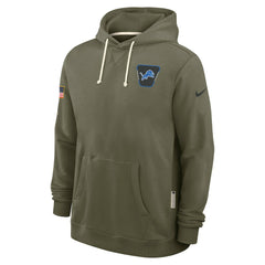 Detroit Lions 2025 Salute to Service Sideline Standard Issue Dri-FIT Hoodie | NFL Near me