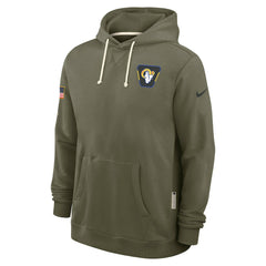 Los Angeles Rams 2025 Salute to Service Sideline Standard Issue Dri-FIT Hoodie | NFL On sale