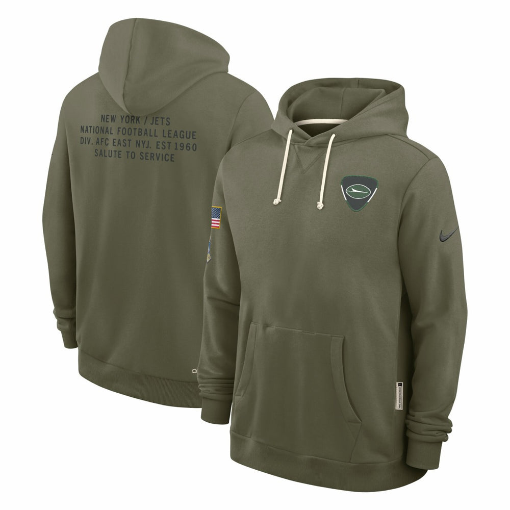 New York Jets 2025 Salute to Service Sideline Standard Issue Dri-FIT Hoodie | NFL On sale