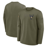 Minnesota Vikings 2025 Salute to Service Sideline Coaches Therma-FIT Long Sleeve Shirt | NFL Discount