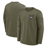 New York Giants 2025 Salute to Service Sideline Coaches Therma-FIT Long Sleeve Shirt | NFL Near me