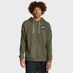 Philadelphia Eagles Big & Tall 2025 Salute to Service Sideline Dominant Force Dri-FIT Hoodie | NFL New