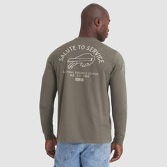 Buffalo Bills 2025 Salute to Service Sideline Long Sleeve T-Shirt | NFL Sale