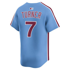 Trea Turner Philadelphia Phillies Nike Alternate Limited Player Jersey - MLB Jerseys