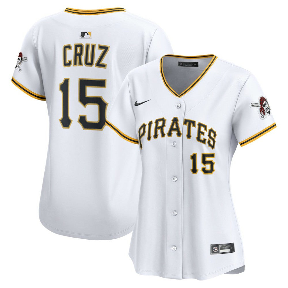 Oneil Cruz Pittsburgh Pirates Nike Women's Home Limited Player Jersey - MLB Jerseys