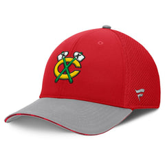 Chicago Blackhawks Fanatics Fundamentals Span Flex Hat - NHL Hats