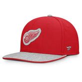 Detroit Red Wings Fanatics Fundamentals Loden Snapback Hat - NHL Hats
