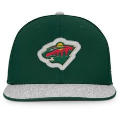 Minnesota Wild Fanatics Fundamentals Loden Snapback Hat - NHL Hats