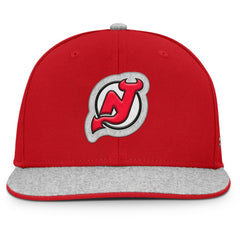 New Jersey Devils Fanatics Fundamentals Loden Snapback Hat - NHL Jerseys