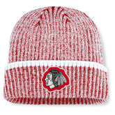 Chicago Blackhawks Fanatics Fundamental Haze Cuffed Knit Hat - NHL Hats