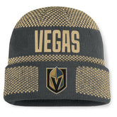 Vegas Golden Knights Fanatics Fundamentals Shelter Cuffed Knit Hat - NHL Hats