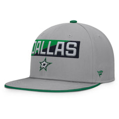 Dallas Stars Fanatics Fundamentals Duo Split Logo Snapback Hat - NHL Hats