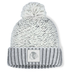 Chicago Blackhawks Fanatics Women's Fundamental Mist Cuffed Knit Hat with Pom - NHL Hats