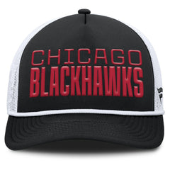 Chicago Blackhawks Fanatics Heritage Dutch A-Frame Trucker Adjustable Hat - NHL Hats