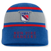 New York Rangers Fanatics Heritage Varsity Cuffed Knit Hat - NHL Hats