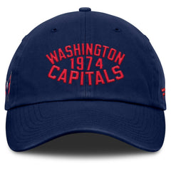 Washington Capitals Fanatics Fundamentals Archer Adjustable Hat - NHL Hats