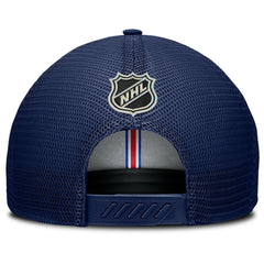 New York Rangers Fanatics Authentic Pro Home Ice Trucker Adjustable Hat - NHL Hats