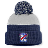 New York Rangers Fanatics Authentic Pro Home Ice Cuffed Knit Hat with Pom - NHL Hats