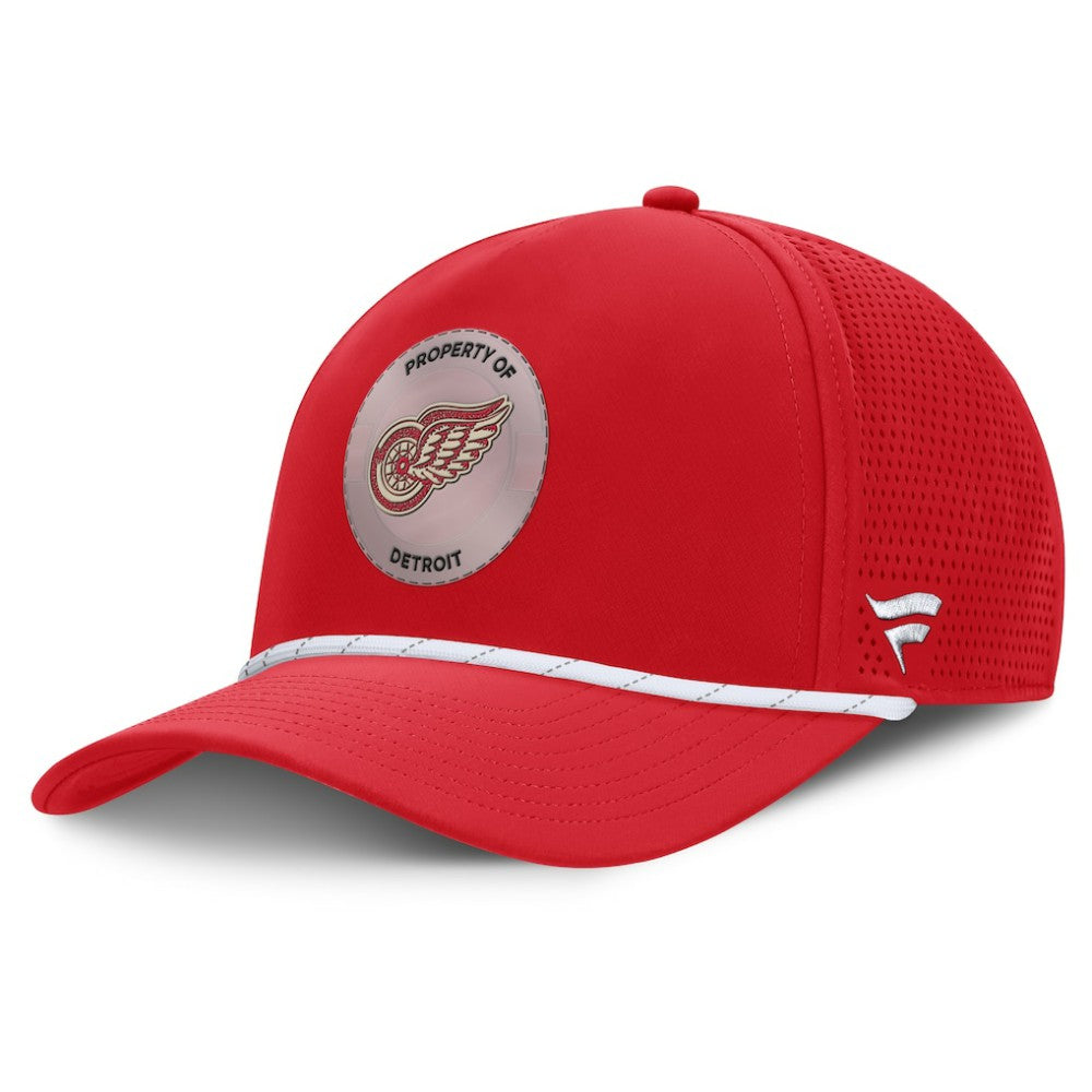 Detroit Red Wings Fanatics Centennial Pinched Front Adjustable Hat - NHL Hats
