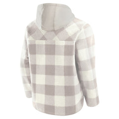 Cleveland Browns Elements Plaid Polar Fleece Quarter-Zip Hoodie | NFL US