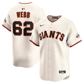 Logan Webb San Francisco Giants Nike Home Limited Player Jersey - MLB Jerseys