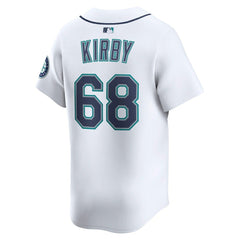 George Kirby Seattle Mariners Nike Home Limited Player Jersey - MLB Jerseys
