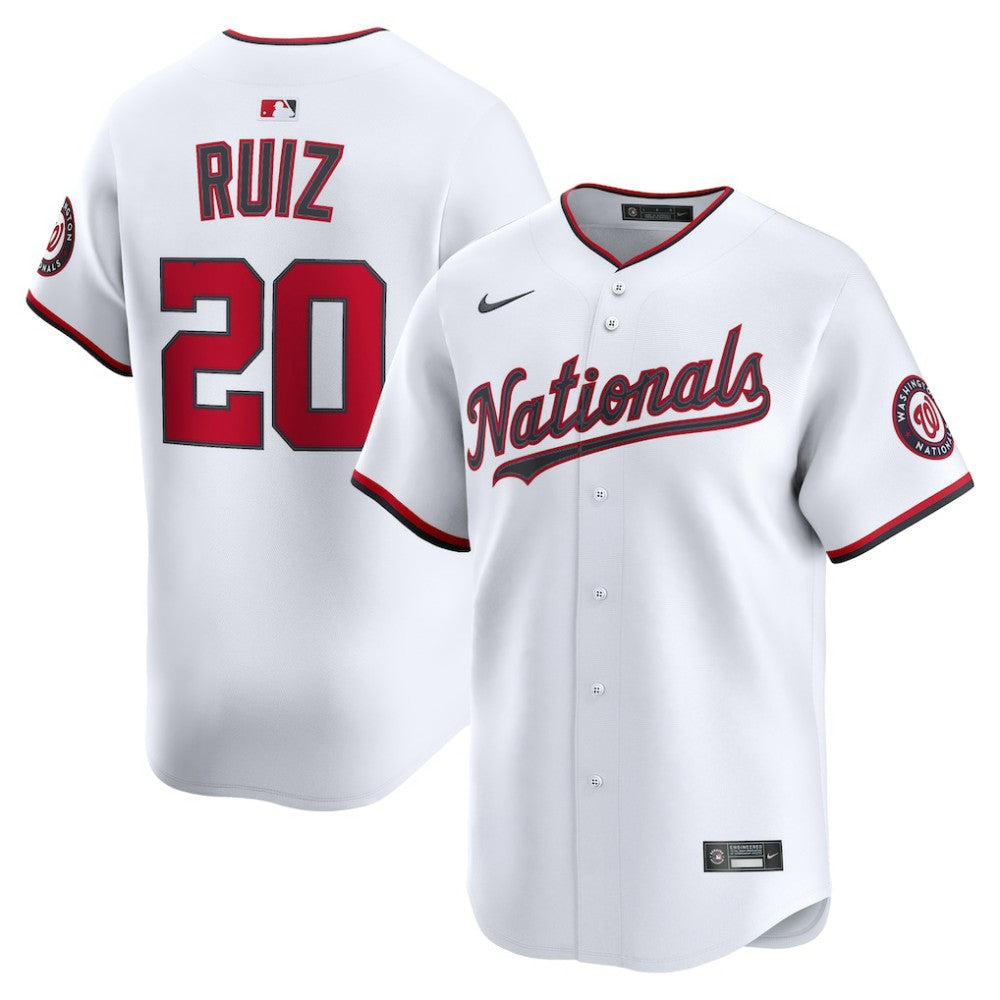 Keibert Ruiz Washington Nationals Nike Home Limited Player Jersey - MLB Jerseys