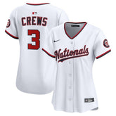 Dylan Crews Washington Nationals Nike Women's Home Limited Player Jersey - MLB Jerseys