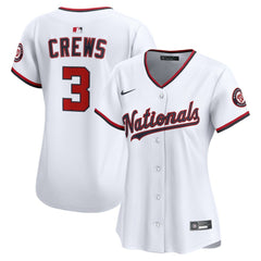 Dylan Crews Washington Nationals Nike Women's Home Limited Player Jersey - MLB Jerseys