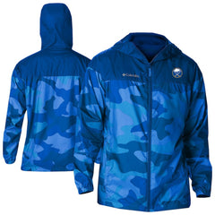 Buffalo Sabres Columbia Camo Flash Challenger Omni-Shade Full-Zip Hoodie Windbreaker - NHL Hoodies