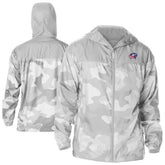 Columbus Blue Jackets Columbia Camo Flash Challenger Omni-Shade Full-Zip Hoodie Windbreaker - NHL Hoodies