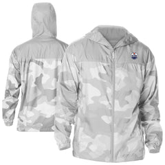 Edmonton Oilers Columbia Camo Flash Challenger Omni-Shade Full-Zip Hoodie Windbreaker - NHL Hoodies