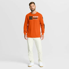 Philadelphia Flyers Fanatics Goal Crease Legacy Long Sleeve T-Shirt - NHL T-shirts