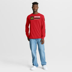 Chicago Blackhawks Fanatics Goal Crease Legacy Long Sleeve T-Shirt - NHL T-shirts