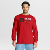 New Jersey Devils Fanatics Goal Crease Legacy Long Sleeve T-Shirt - NHL T-shirts