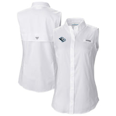 Utah Mammoth Columbia Women's Tamiami Omni-Shade Sleeveless Button-Up Shirt - NHL