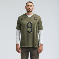 Cincinnati Bengals Joe Burrow 2025 Salute to Service Limited Jersey | NFL Discount
